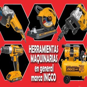 herramientas y maquinarias ingco